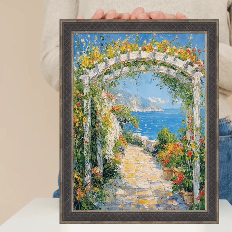 30x40 Frame Gothic Antique Silver Espresso Picture Frame Vintage