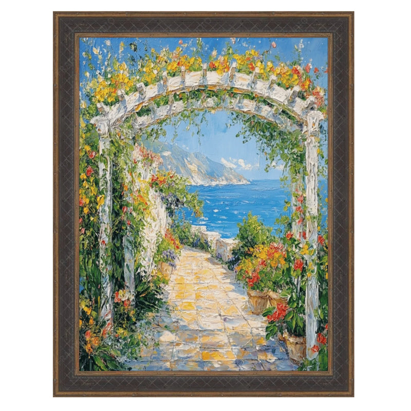 32x48 Frame Gothic Vintage Antique Gold Espresso Picture Frame