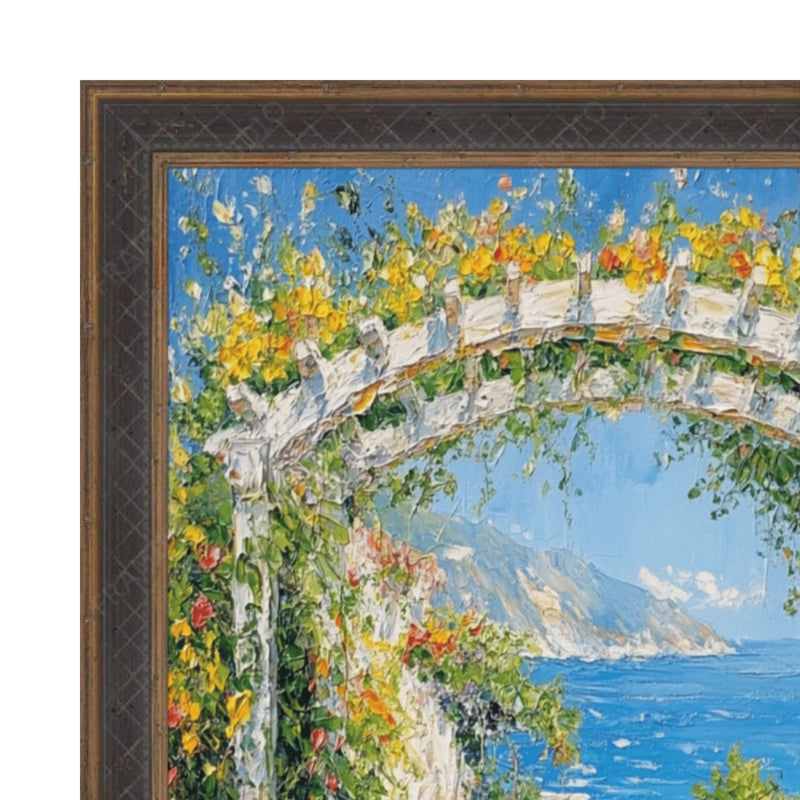 14x17 Frame Gothic Vintage Antique Gold Espresso Picture Frame