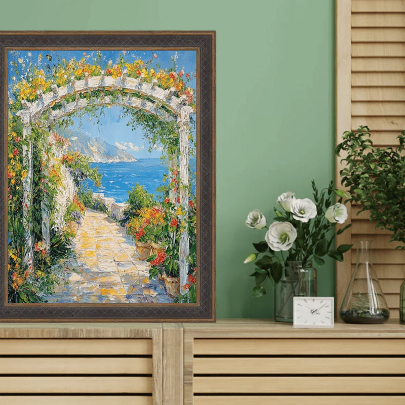 18x24 Frame Gothic Vintage Antique Gold Espresso Picture Frame