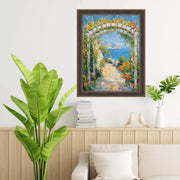 Gothic Vintage Antique Gold Espresso Picture Frame 