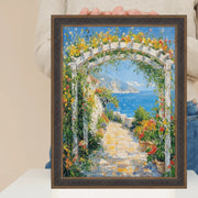 16x20 Frame Gothic Vintage Antique Gold Espresso Picture Frame