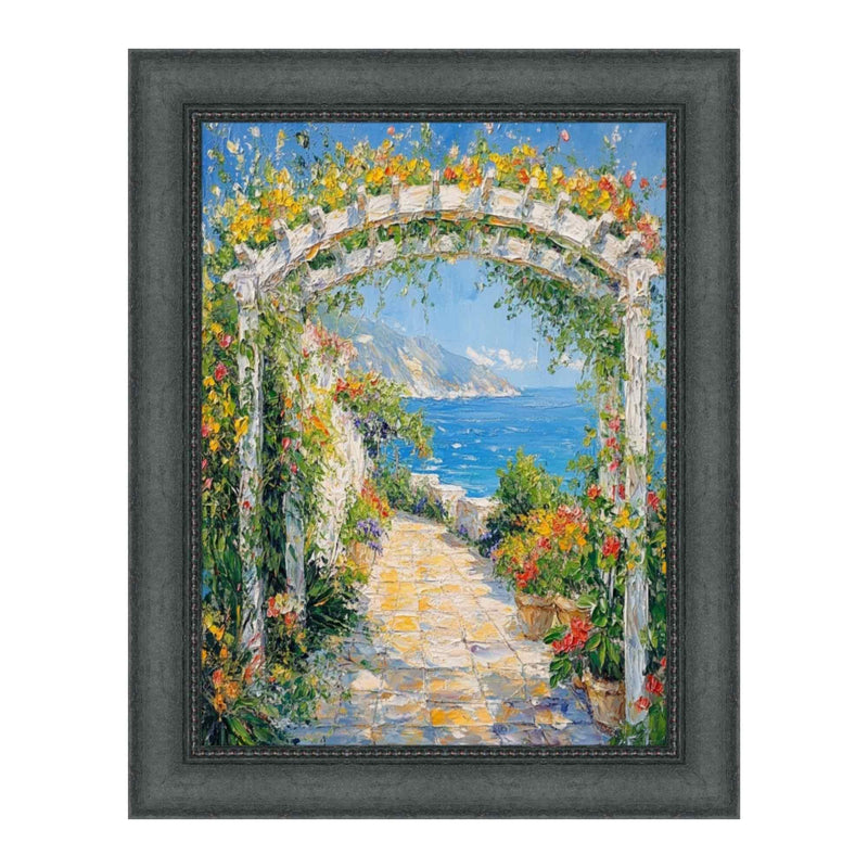 11x16 Frame Gothic Wooden Black Scoop Bead Picture Frame