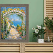 40x40 Frame Gray Weathered Wood Picture Frame - Farmhouse Chabi Chic