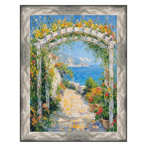 11x17 Frame Gunmetal Slope Silver Pewter Picture Frame