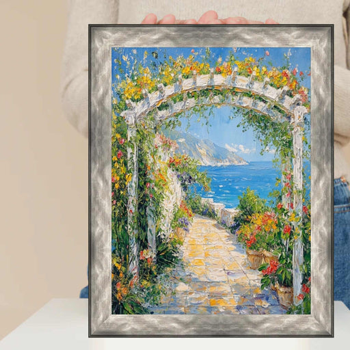 22x28 Frame Gunmetal Slope Silver Pewter Picture Frame