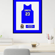 High School Senior Night Basketball Gift Picture frame Jersey