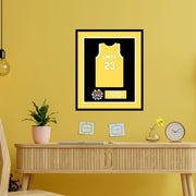 High School Senior Night Basketball Gift Picture frame Jersey