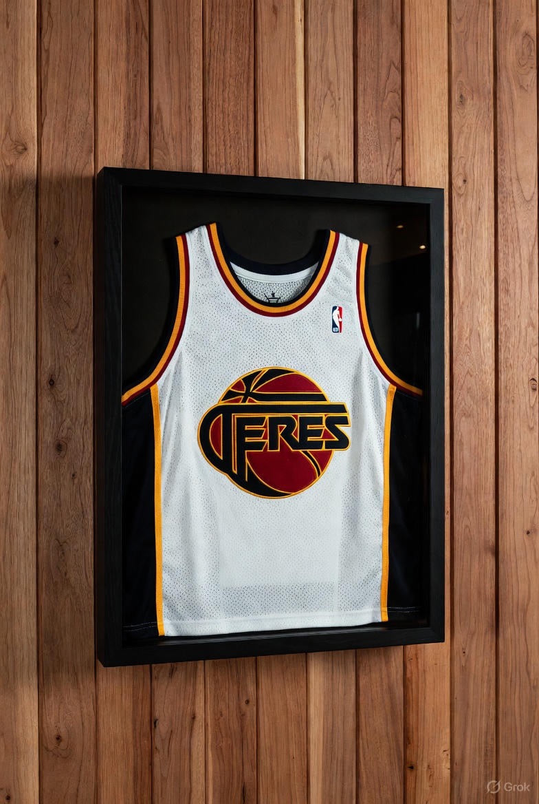 Basketball Jersey shadow box 30x40 Picture Frame