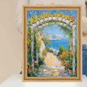 12x18 Frame Italian Bright Gold Beaded Picture Frame