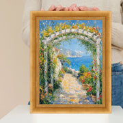 27x40 Frame Deep Italian Florentine Gold Leaf Shadow Box Picture Frame