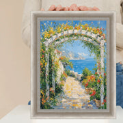 18x24 Frame Deep Italian Florentine Silver Leaf Shadow Box Picture Frame