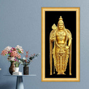 Kartikeya Murugan Photo Frame Wall Decor - Hindu God of War