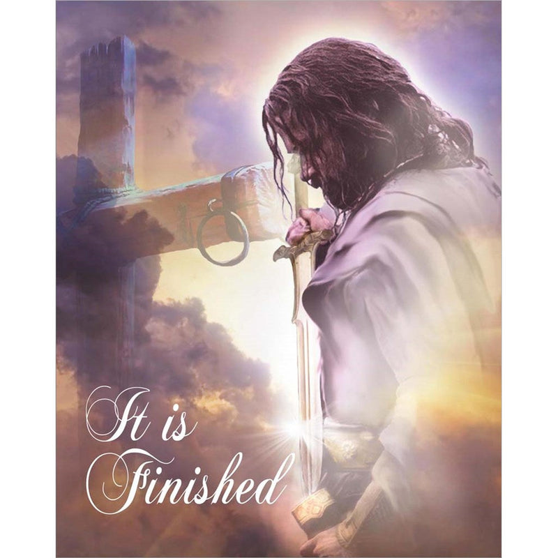 It Is Finished by Danny Hahlbohm, Laminated Print