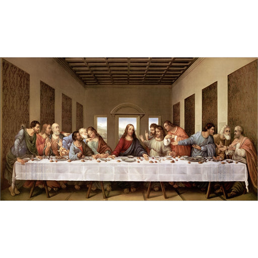The Last Supper by Leonardo Da Vinci, Laminated Print