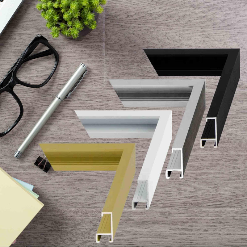 Metal 50x70 cm Picture Frame - Steel Gallery Wall Frame 