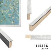 Metallic 1" Wide Deep Picture Frame for Canvas &amp; Shadow Box - Gold &amp; Silver | 100+ Sizes | Custom Made