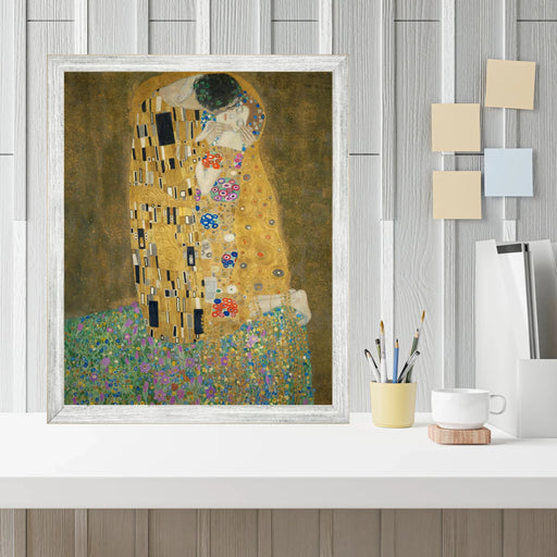 Metallic 1" Wide Deep Picture Frame for Canvas &amp; Shadow Box - Gold &amp; Silver | 100+ Sizes | Custom Made