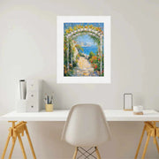 40x60 Frame Modern Gallery Gloss White Picture Frame-