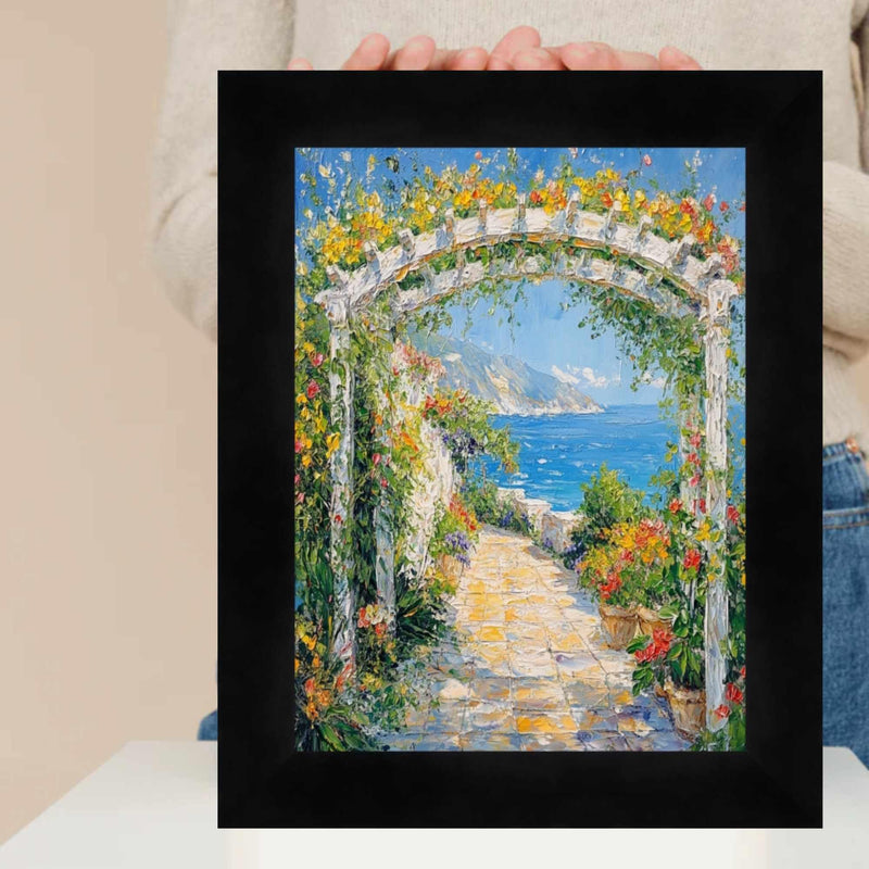 24x24 Frame Modern Gallery Wall Matte Black Flat Picture Frame