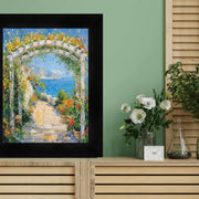 8.5x11 Frame Modern Gallery Wall Matte Black Flat Picture Frame