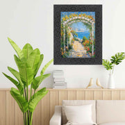 40x50 Frame Modern Retro Glossy Black Glitter Picture Frame