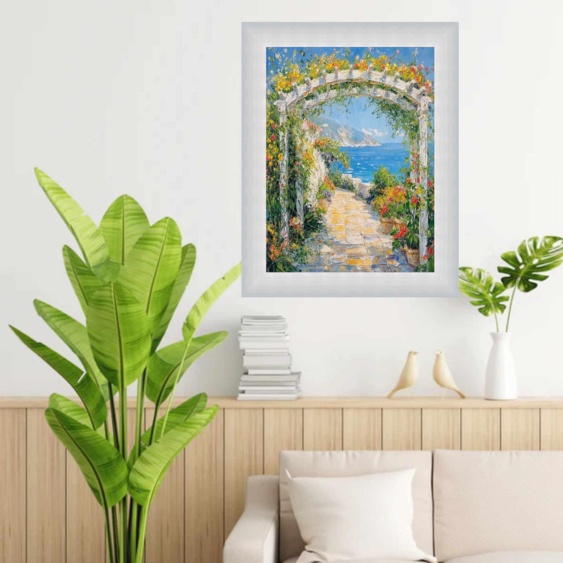 Modern Stainless Steel Flat Picture Frame 