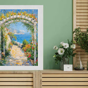 15x15 Frame Modern White Wash Wood Grain Picture Frame