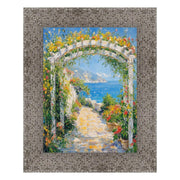 13x13 Frame Modern Wide Glitter Silver Gunmetal Picture Frame