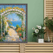 32x24 Frame Narrow Black Stars Picture Frame