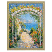 32x24 Frame Narrow Gold Stars Picture Frame