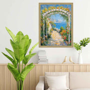 32x24 Frame Narrow Gold Stars Picture Frame