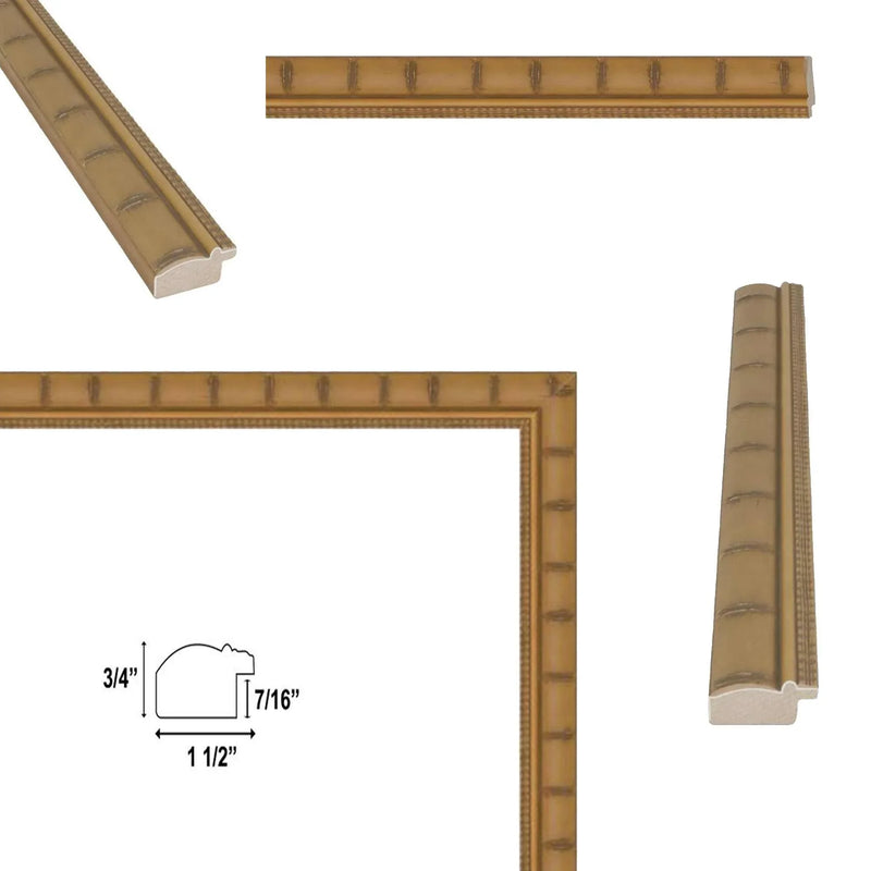 11x13 Frame Natural Wood Bamboo Picture Frame