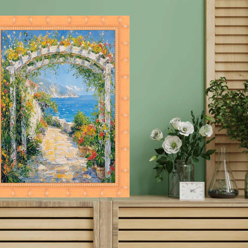 14x17 Frame Natural Wood Bamboo Picture Frame