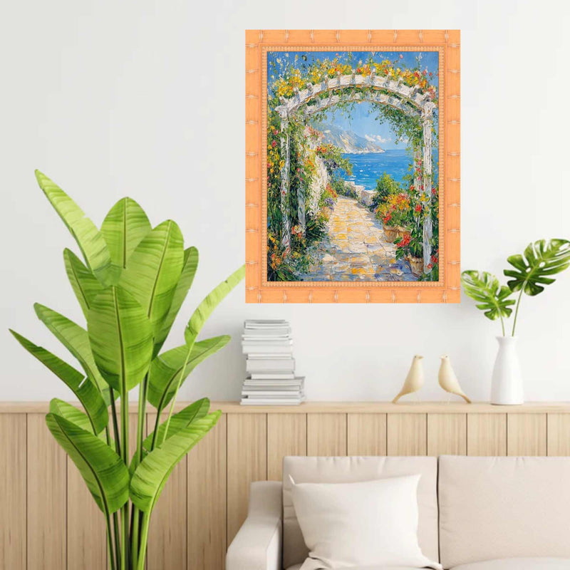 Natural Wood Bamboo Picture Frame 