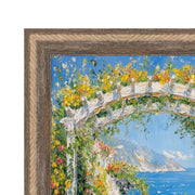 16x16 Frame Nautical Rope Dock Boat Rustic Brown Picture Frame