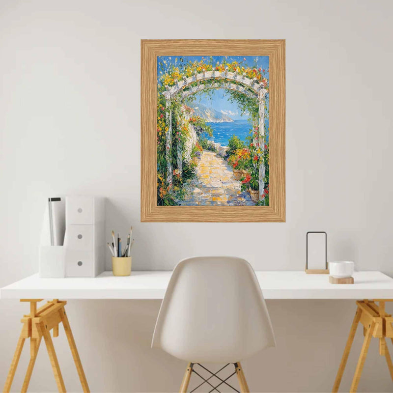 Oak Natural Wood Picture Frame 