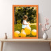 Orange Picture Frame Modern Custom Framing - Popular Sizes