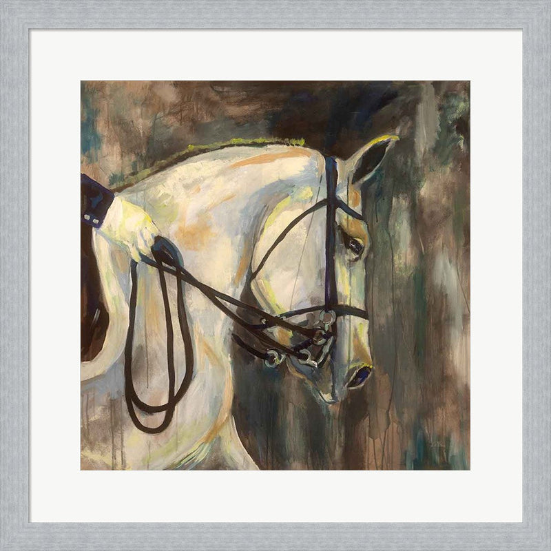 Dressage by Jeanette Vertentes, Framed Art