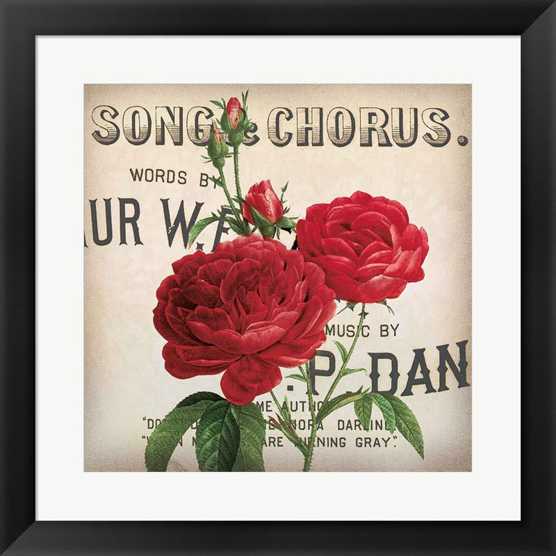 Scent of a Rose II by Sabine Berg, Framed Art