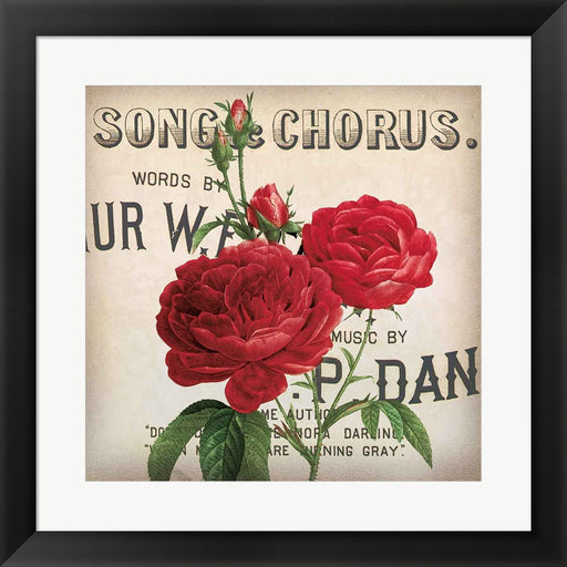 Scent of a Rose II by Sabine Berg, Framed Art