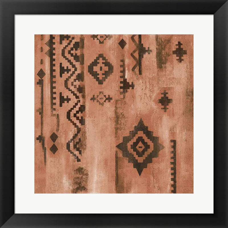 Scandanavian Mood II Rust by Silvia Vassileva, Framed Art