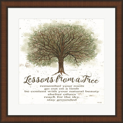 Lessons From a Tree by Cindy Jacobs, Framed Art