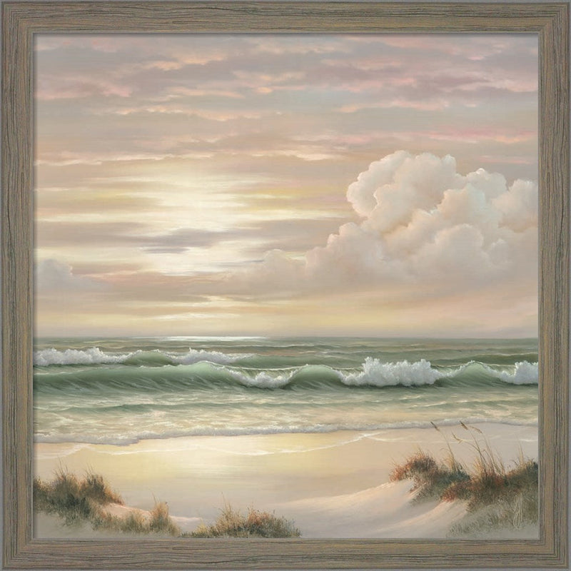 Coastal Dusk II by Georgia Janisse, Framed Art