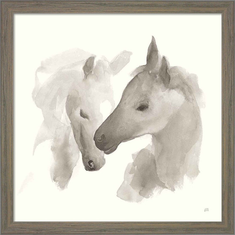 Nuzzling I by Chris Paschke, Framed Art