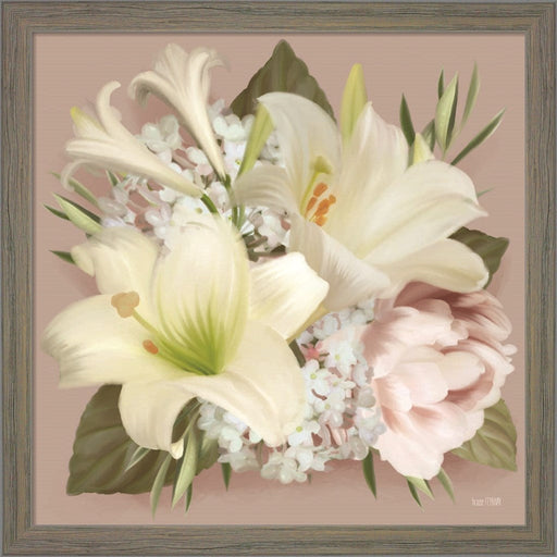 Spring Lily Bouquet by House Fenway, Framed Art