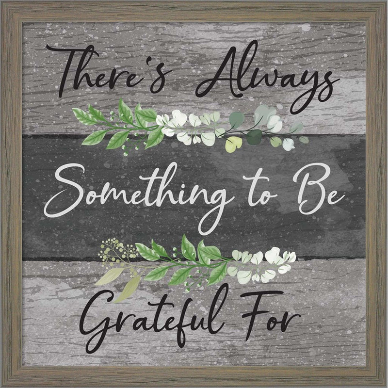 Grateful by ND Art & Design, Framed Art
