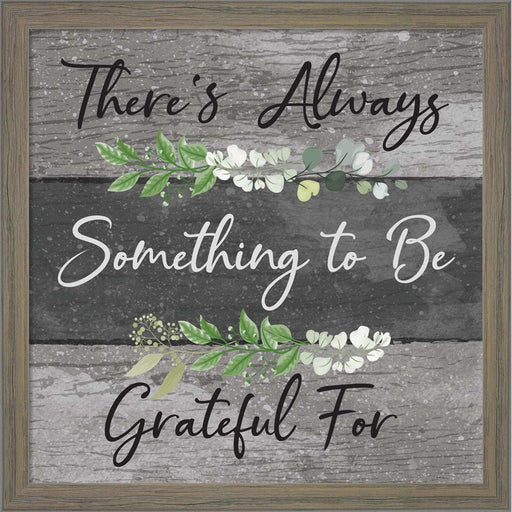 Grateful by ND Art & Design, Framed Art