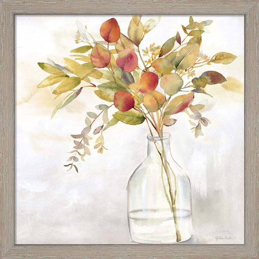 Eucalyptus Vase Spice I by Cynthia Coulter, Framed Art