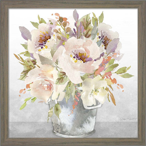 Beautiful Floral Bouquet A by Jean Plout, Framed Art
